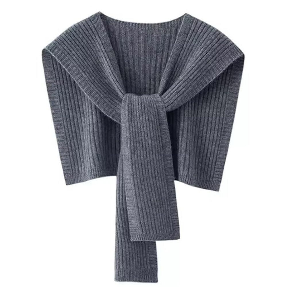 5434 Soft Knitted Scarf For Women Solid Color Shawl Wraps For Women Travel